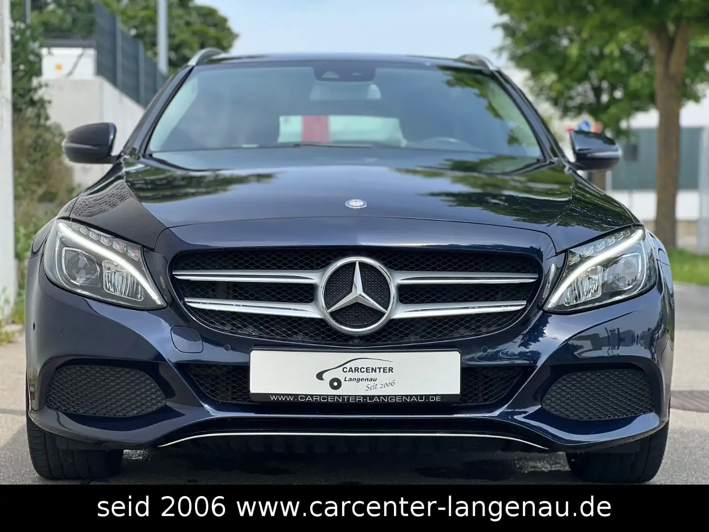 Mercedes-Benz C 200 T d G-Tronic Plus Avantgarde + 8 x Bereift Blauw - 2