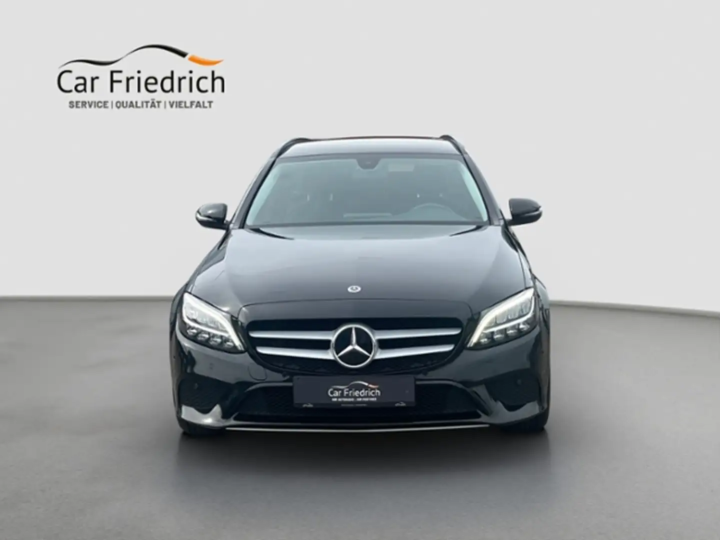 Mercedes-Benz C 200 T d LED / Navi / Media Display / AHK Schwarz - 1