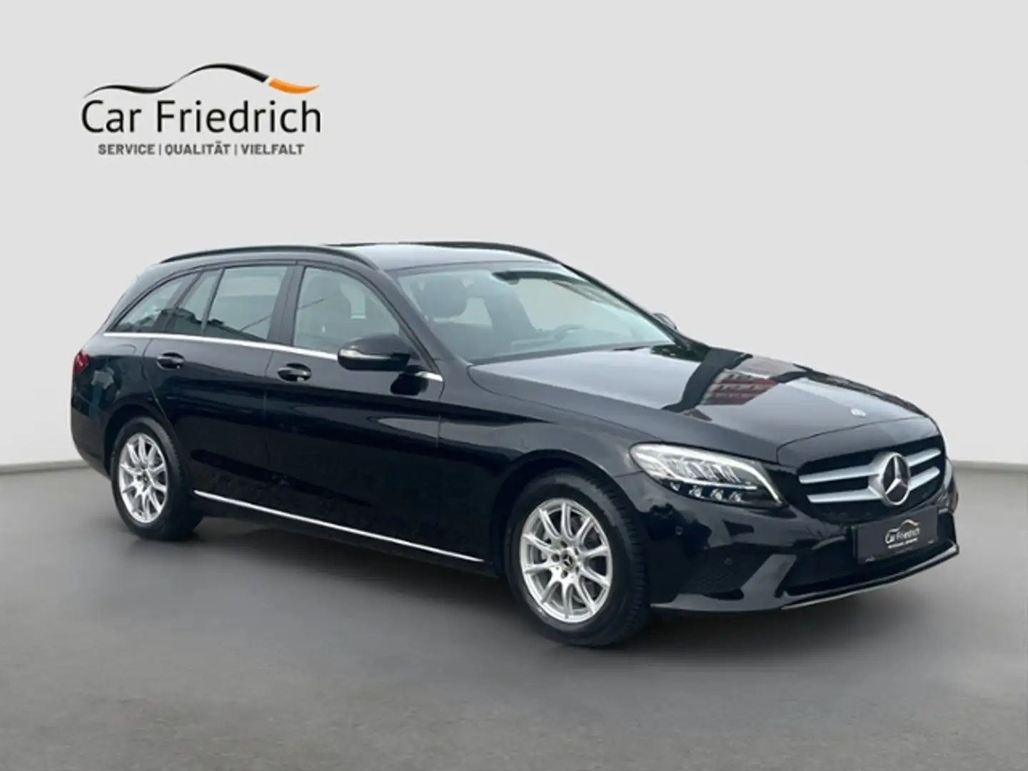 Mercedes-Benz C 200 T d LED / Navi / Media Display / AHK Schwarz - 2