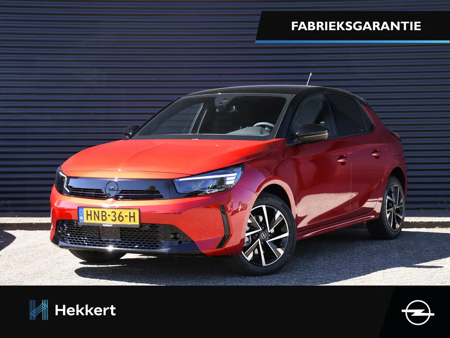 Opel Corsa Yes 1.2 Turbo Hybrid 110pk Automaat STUUR + STOELV Rouge - 1