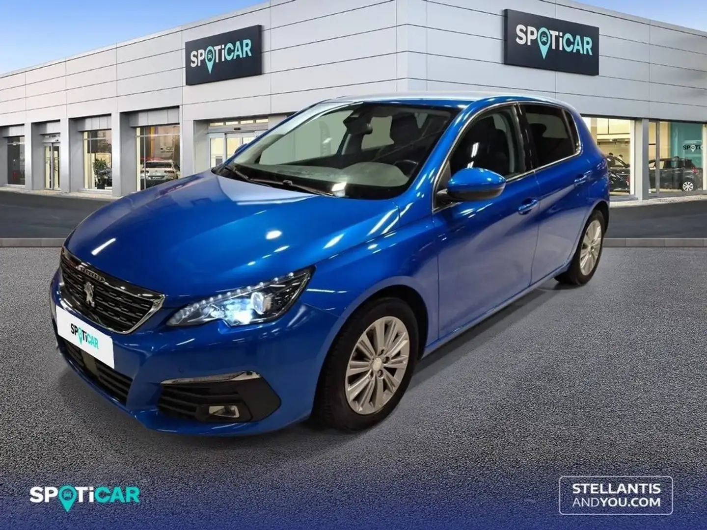 Peugeot 308 1.2 PureTech S&S Allure Pack 130 Bleu - 1