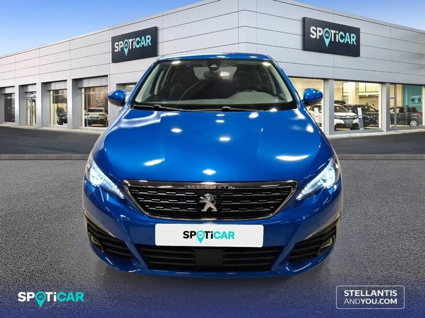 Peugeot 308 1.2 PureTech S&S Allure Pack 130 Bleu - 2