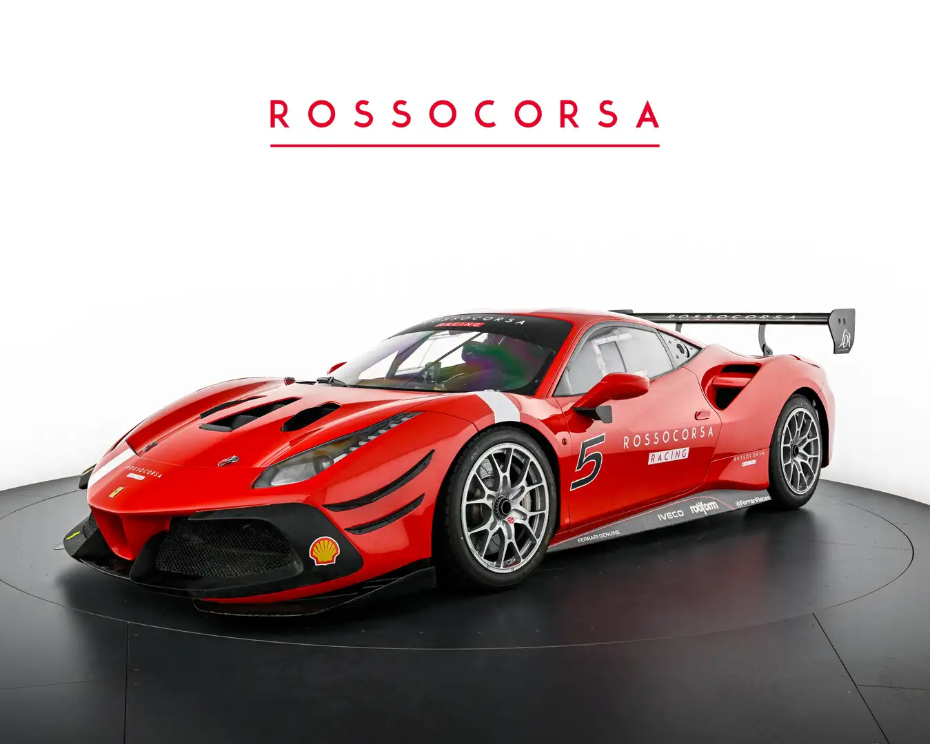 Ferrari 488 Challenge EVO Rosso - 1