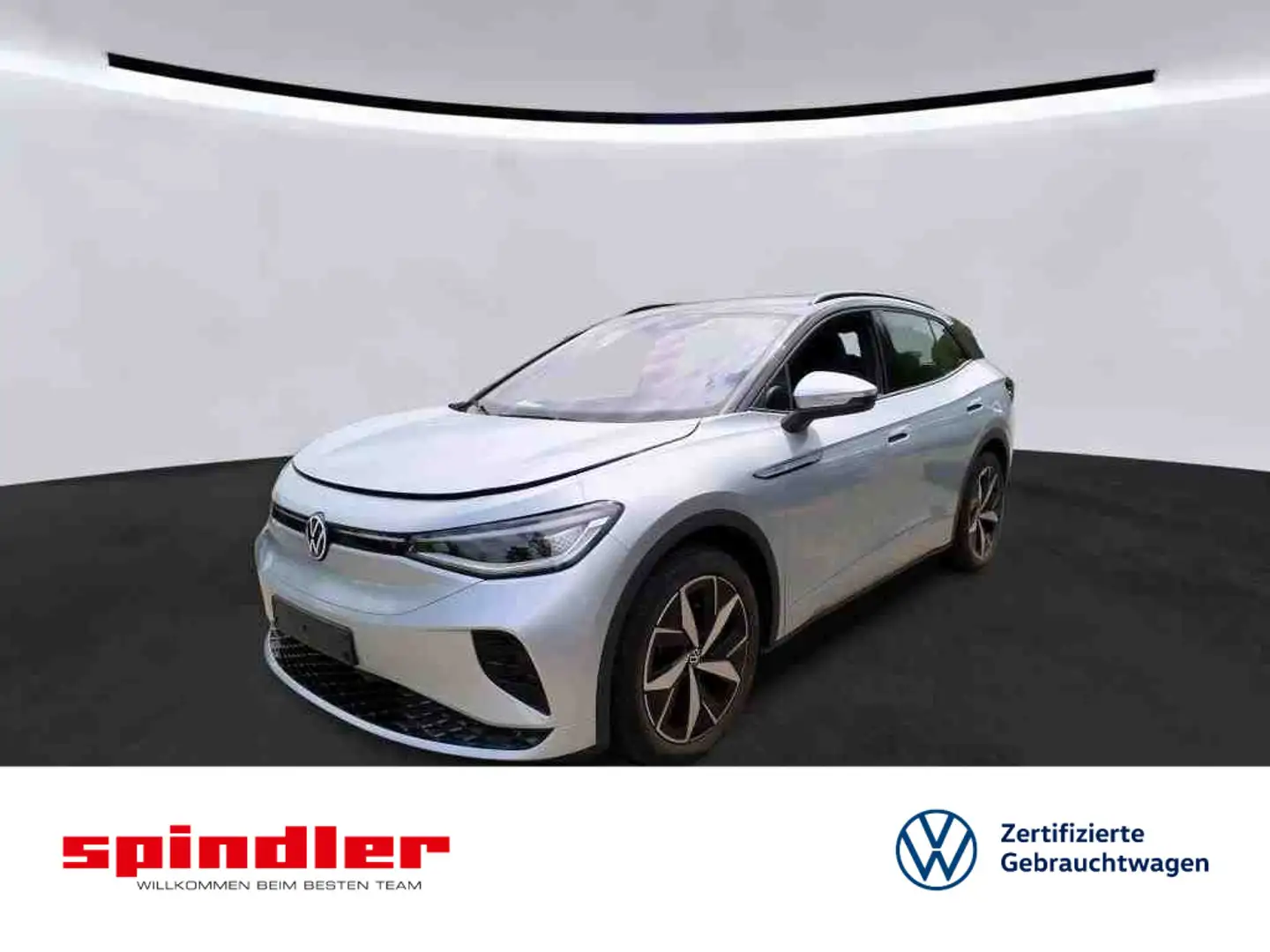 Volkswagen ID.4 GTX 4M / Navi, Matrix, Wärmepumpe, AHK, RFK Silber - 1