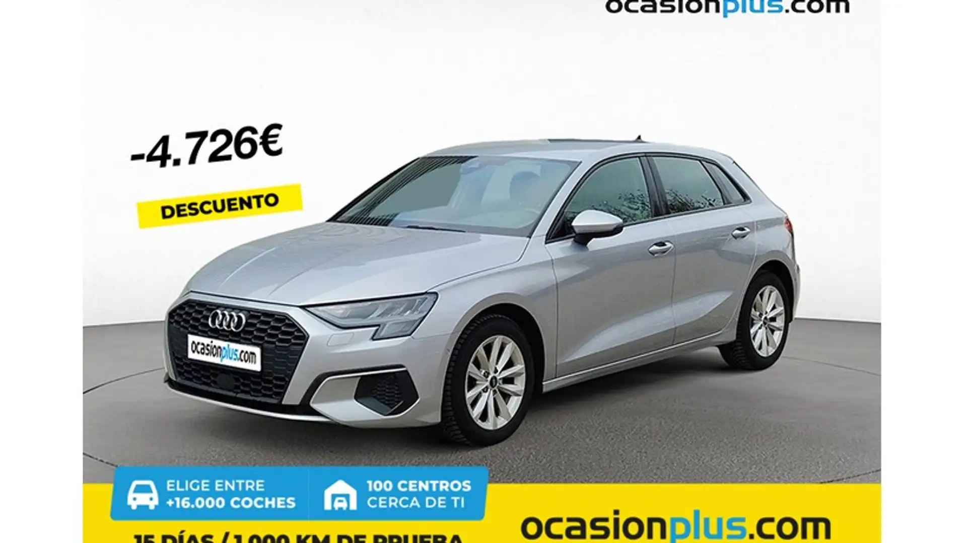 Audi A3 Sportback 30 TFSI Advanced S tronic Plateado - 1