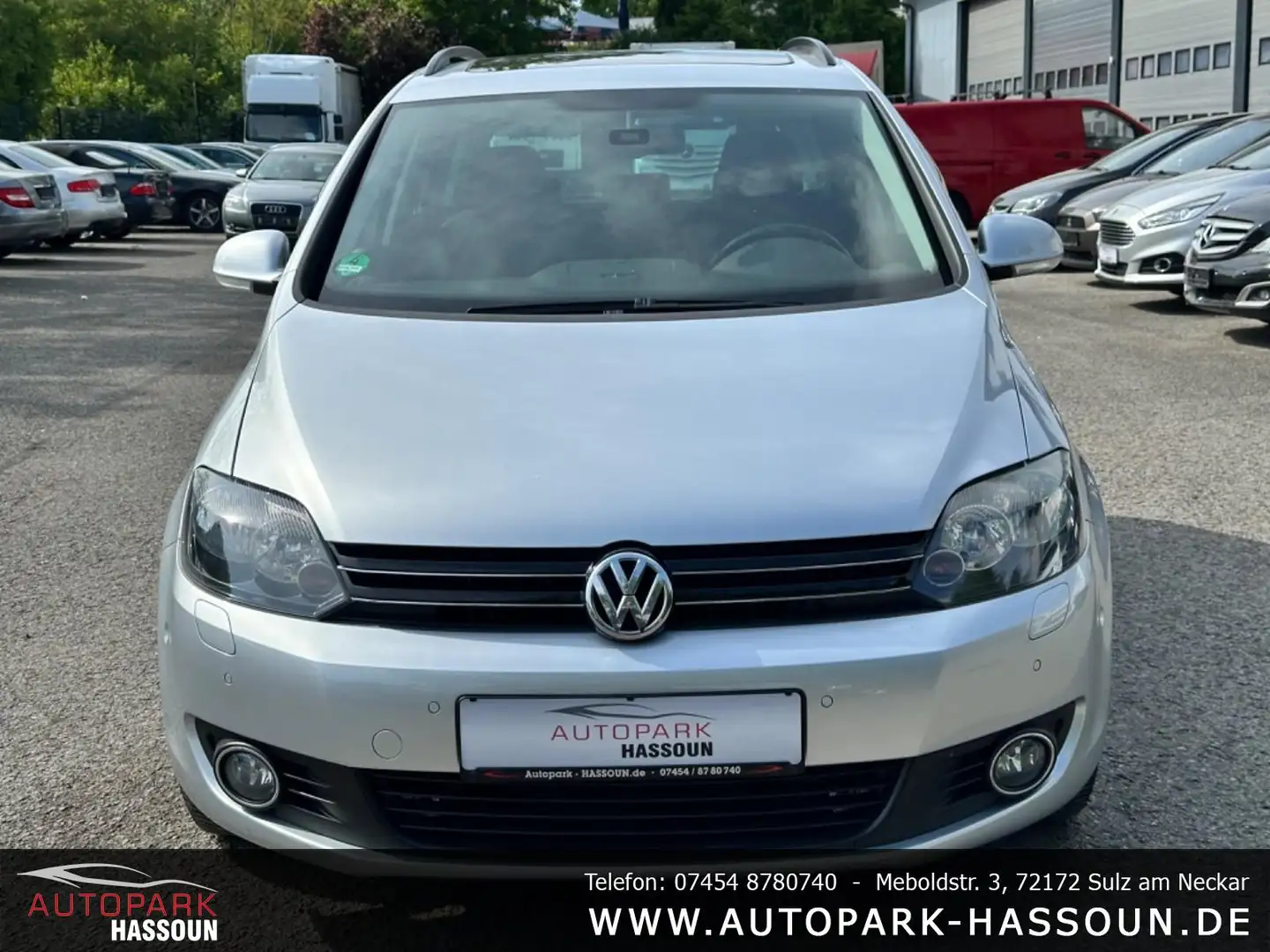 Volkswagen Golf Plus VI Team TÜV NEU A.a. Garantie SD Tempo Klimaaut. srebrna - 2