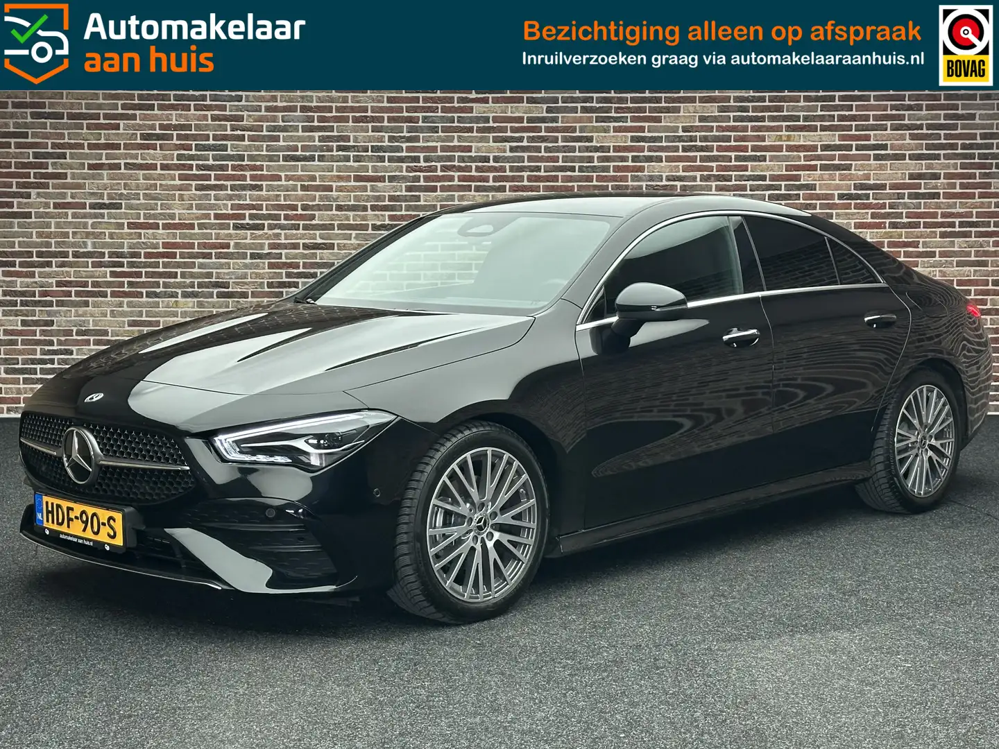 Mercedes-Benz CLA 180 Star Edition AMG Line Sfeer Camera Fabrieksgaranti Zwart - 1