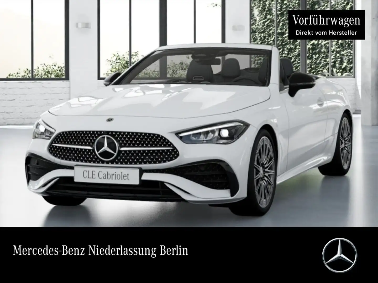 Mercedes-Benz CLE 200 AMG+NIGHT+360+LED+BURMESTER+TOTW+KEYLESS Weiß - 1