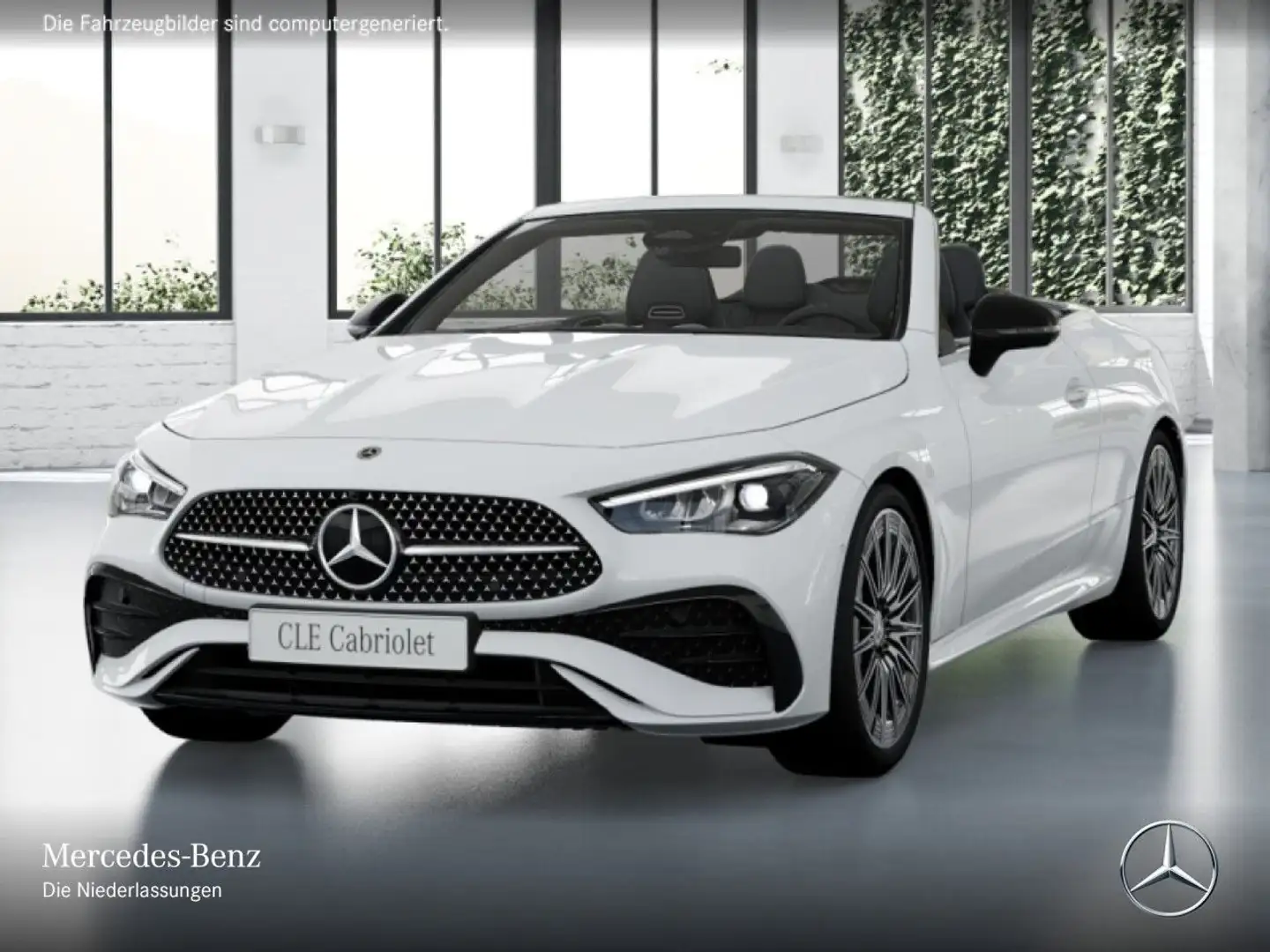 Mercedes-Benz CLE 200 AMG+NIGHT+360+LED+BURMESTER+TOTW+KEYLESS Weiß - 2