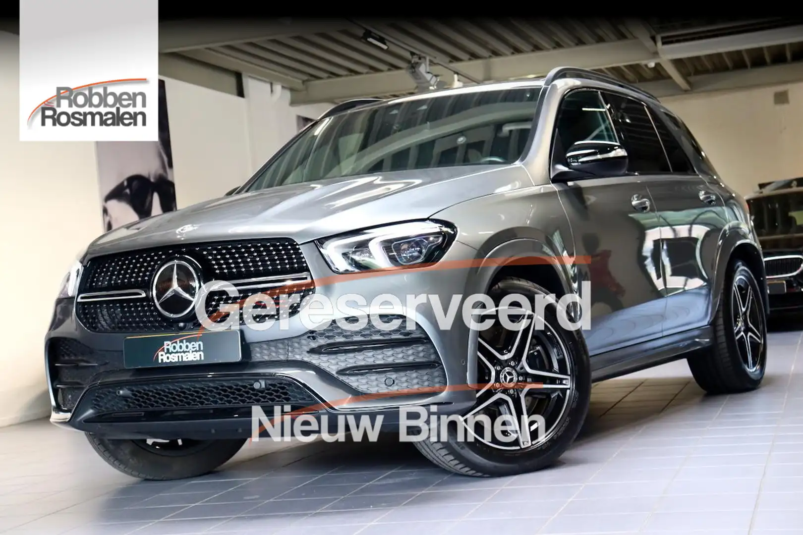 Mercedes-Benz GLE 450 AMG 4M Premium + PANO|ACC|TrkHk| Gris - 1