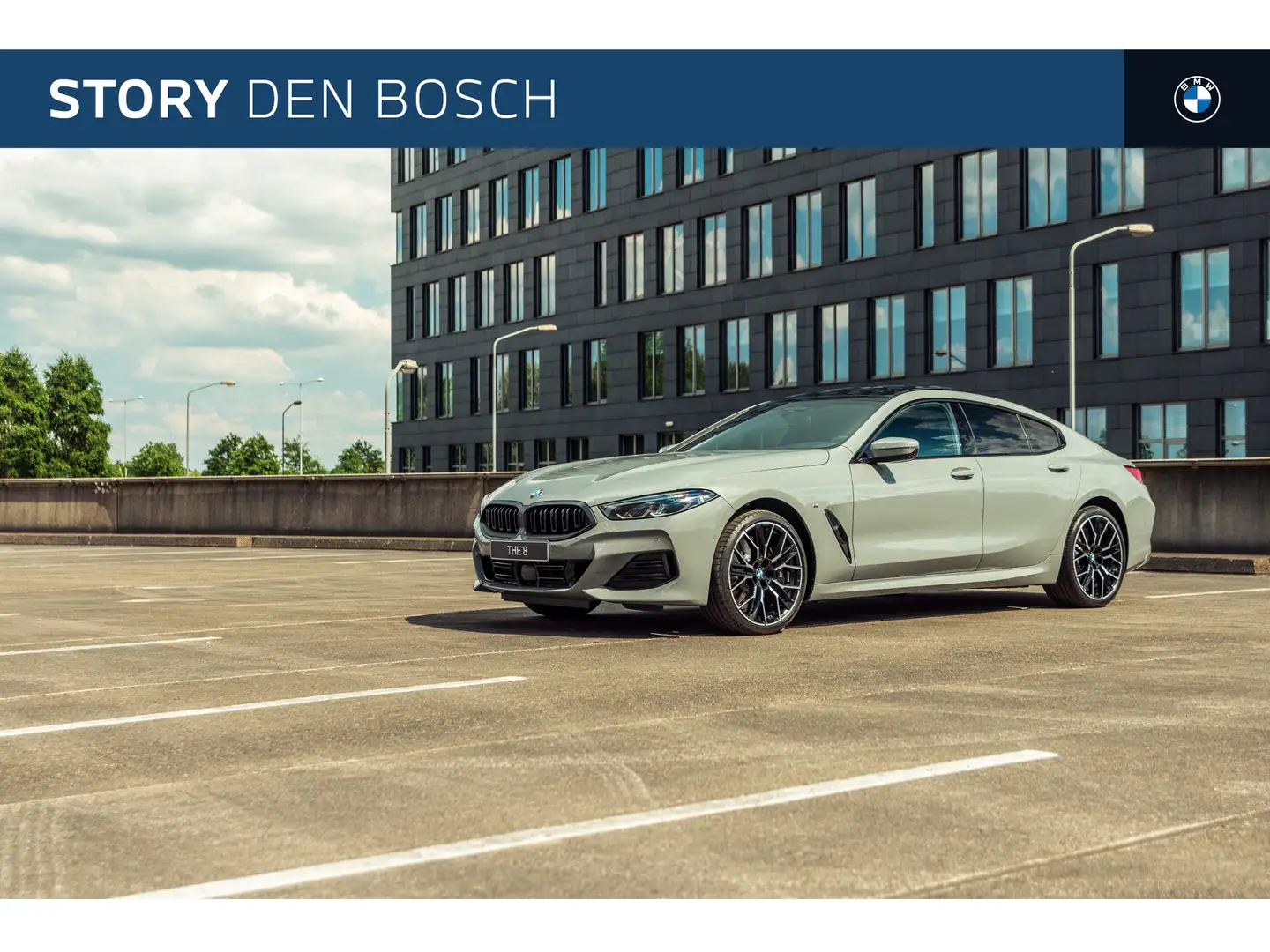 BMW 840 8 Serie Gran Coupé 840i xDrive High Executive M Sp Šedá - 1