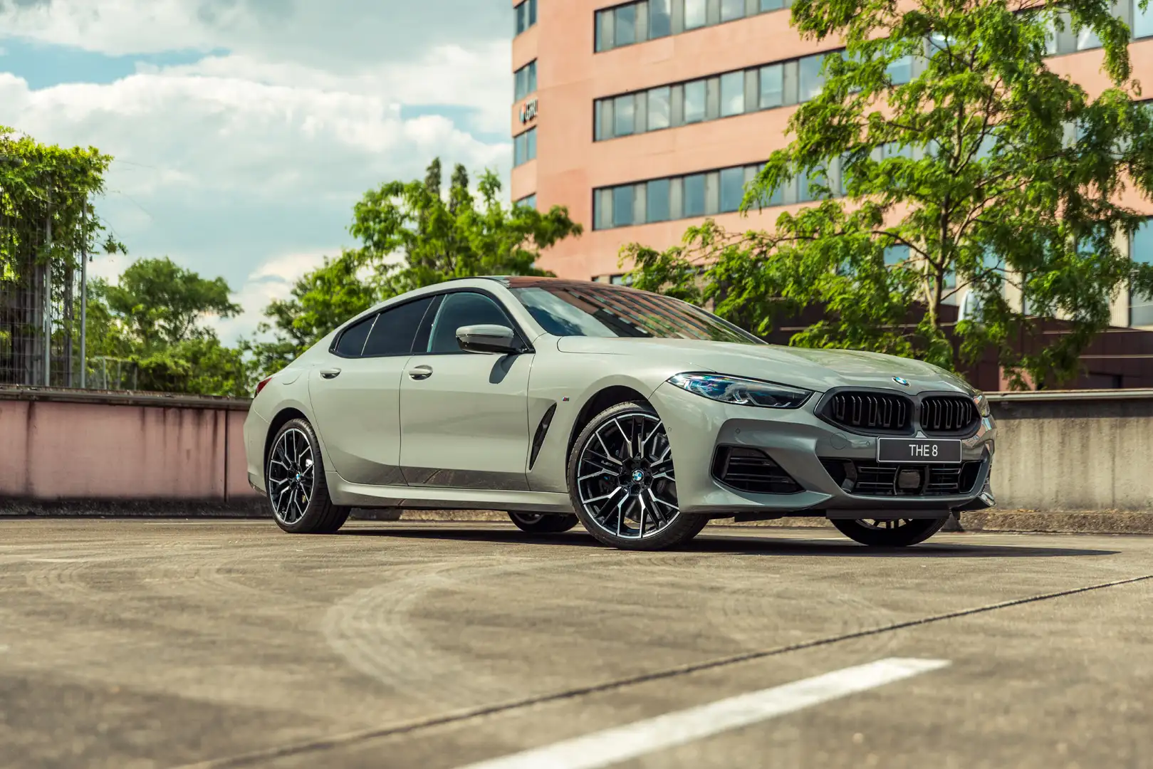 BMW 840 8 Serie Gran Coupé 840i xDrive High Executive M Sp Šedá - 2