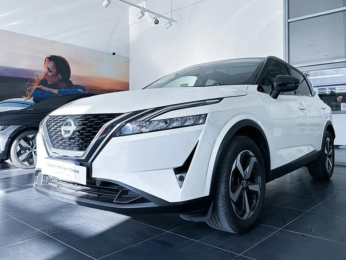 Nissan Qashqai 1.3 mhev n-connecta 2wd 140cv Bianco - 1