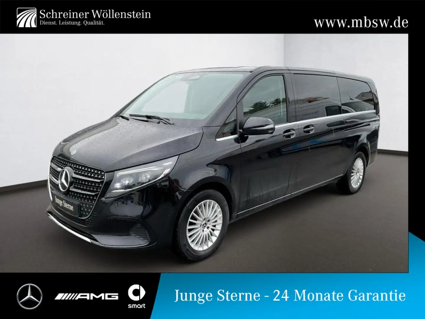 Mercedes-Benz V 300 Avantgarde XL 4Matic *Distr.*STDHZG*360°* Noir - 1