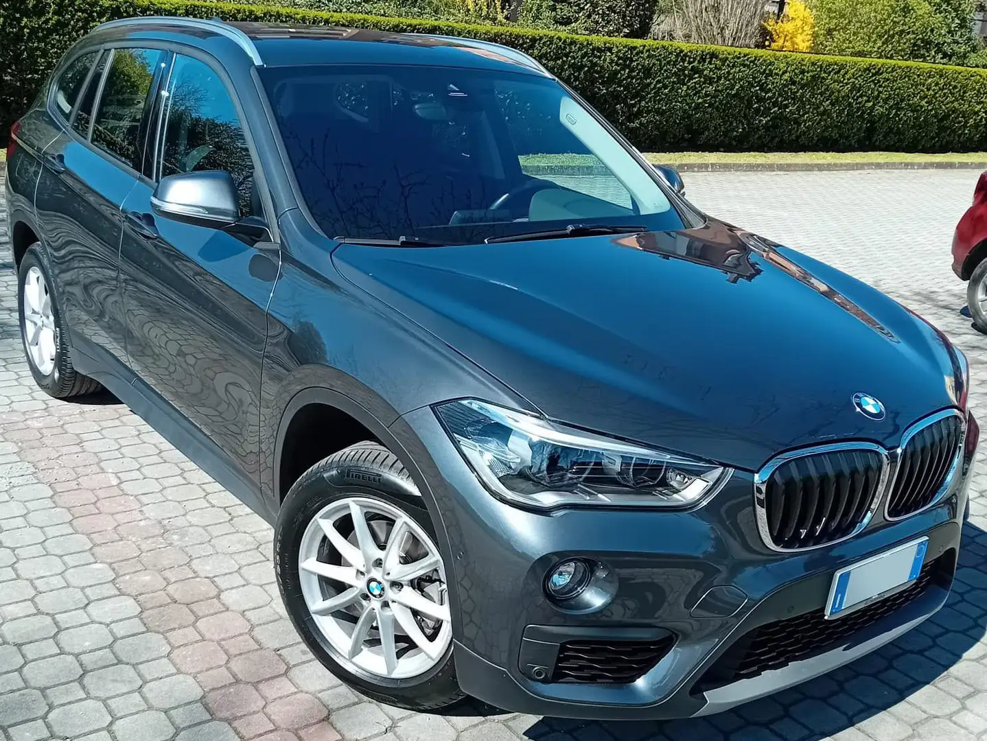 BMW X1 X1 F48 sdrive18d auto my18 Grigio - 1