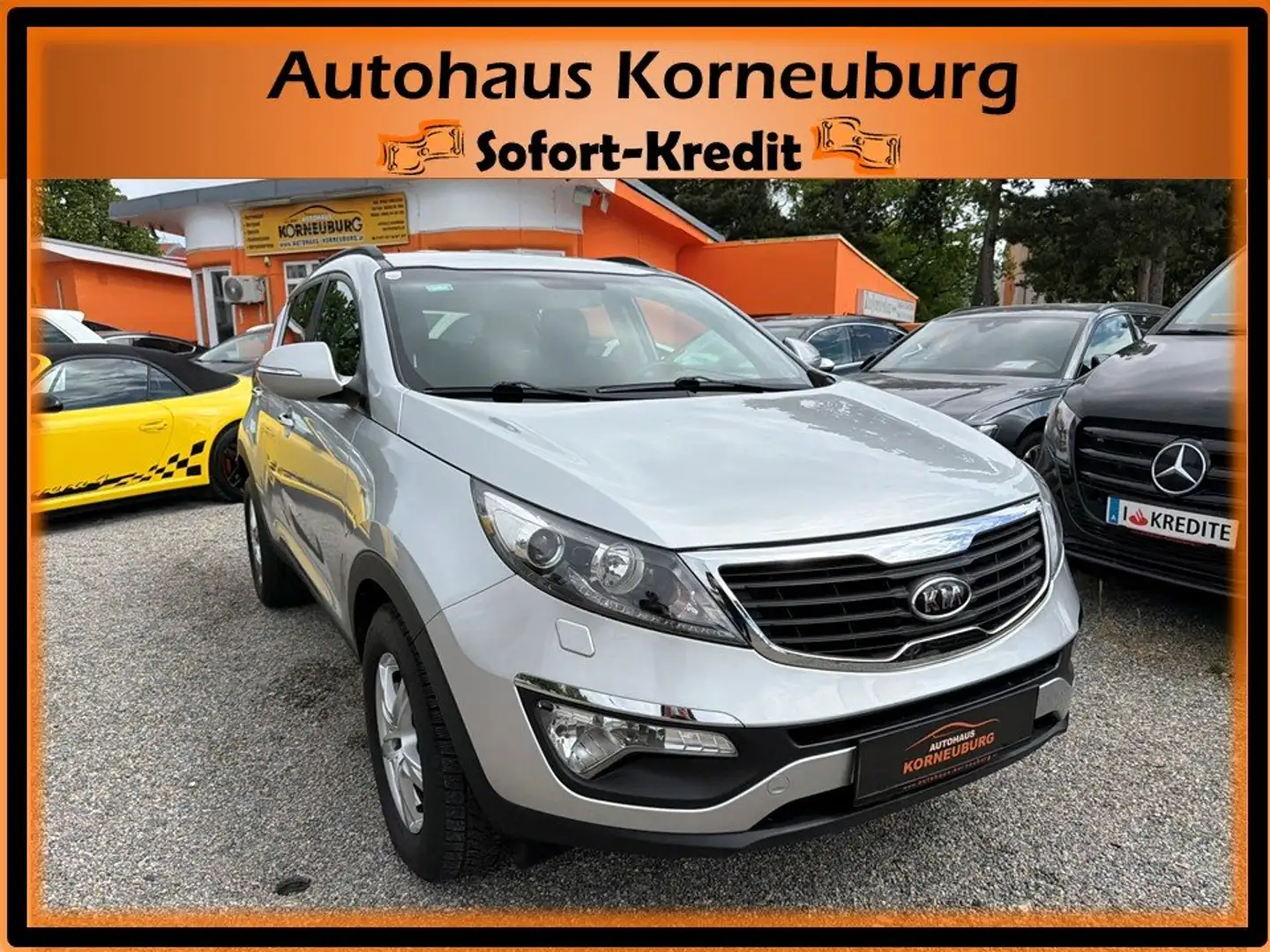 Kia Sportage *NAVI*Klima*Rückfahrkamera*Tempomat*AHV* Silber - 1