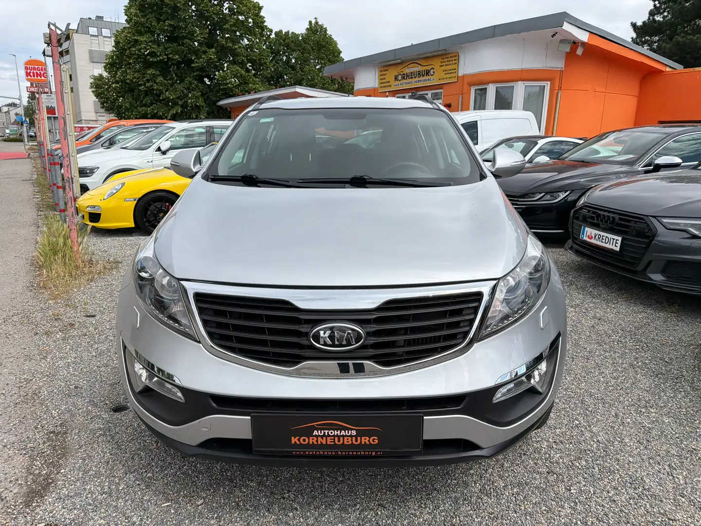 Kia Sportage *NAVI*Klima*Rückfahrkamera*Tempomat*AHV* Silber - 2