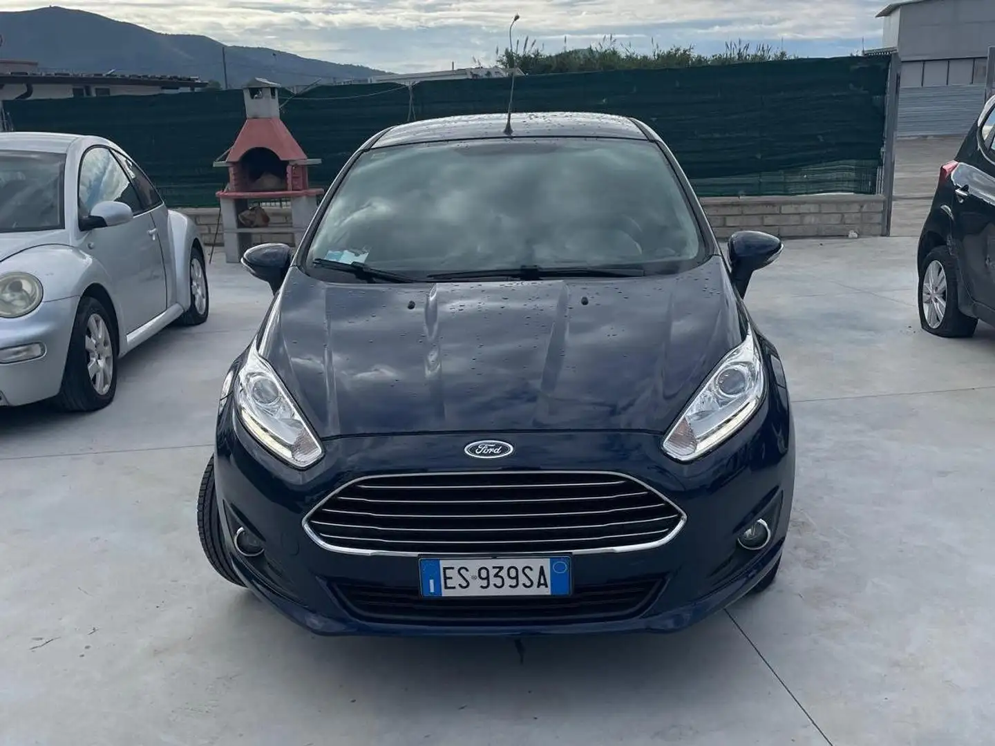 Ford Fiesta Fiesta 5p 1.4 16v Titanium Business Gpl Blu/Azzurro - 1