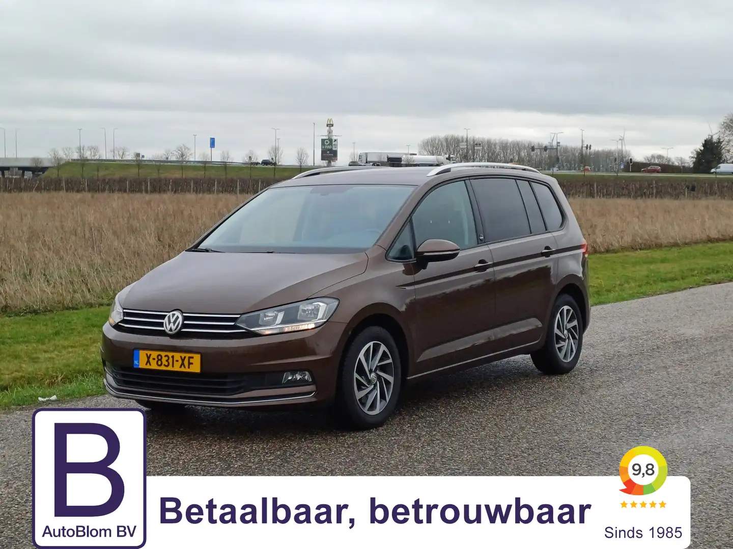 Volkswagen Touran 1.4 TSI Highline 7 Persoons 7 Persoons |  Car Play Bruin - 1