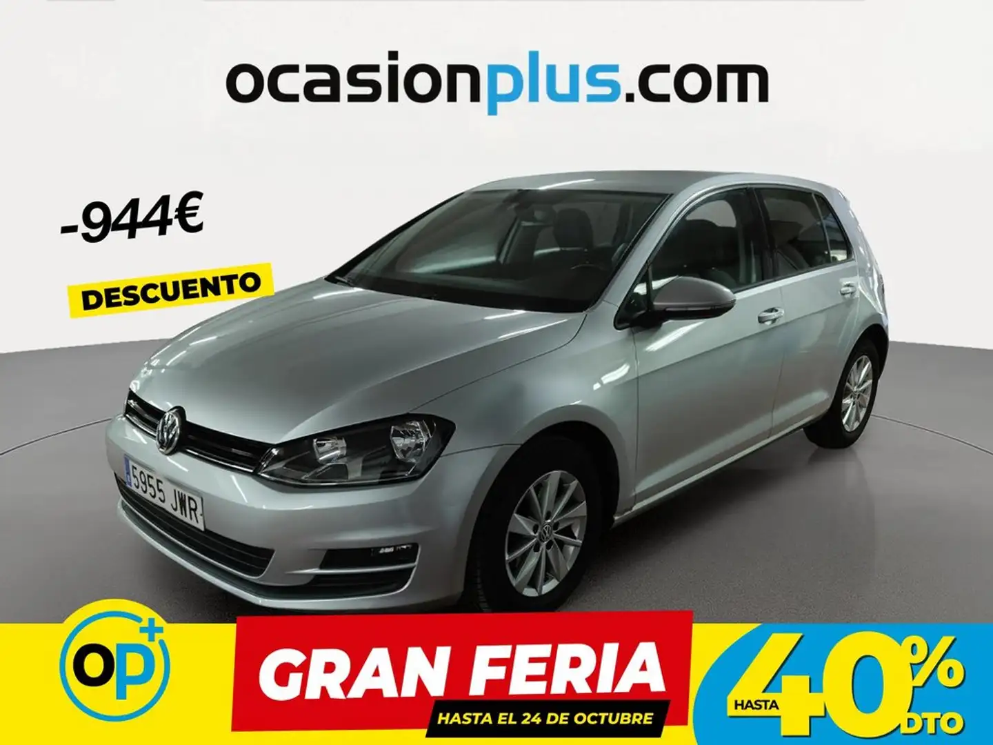 Volkswagen Golf 1.2 TSI BMT Business 110 Gris - 1