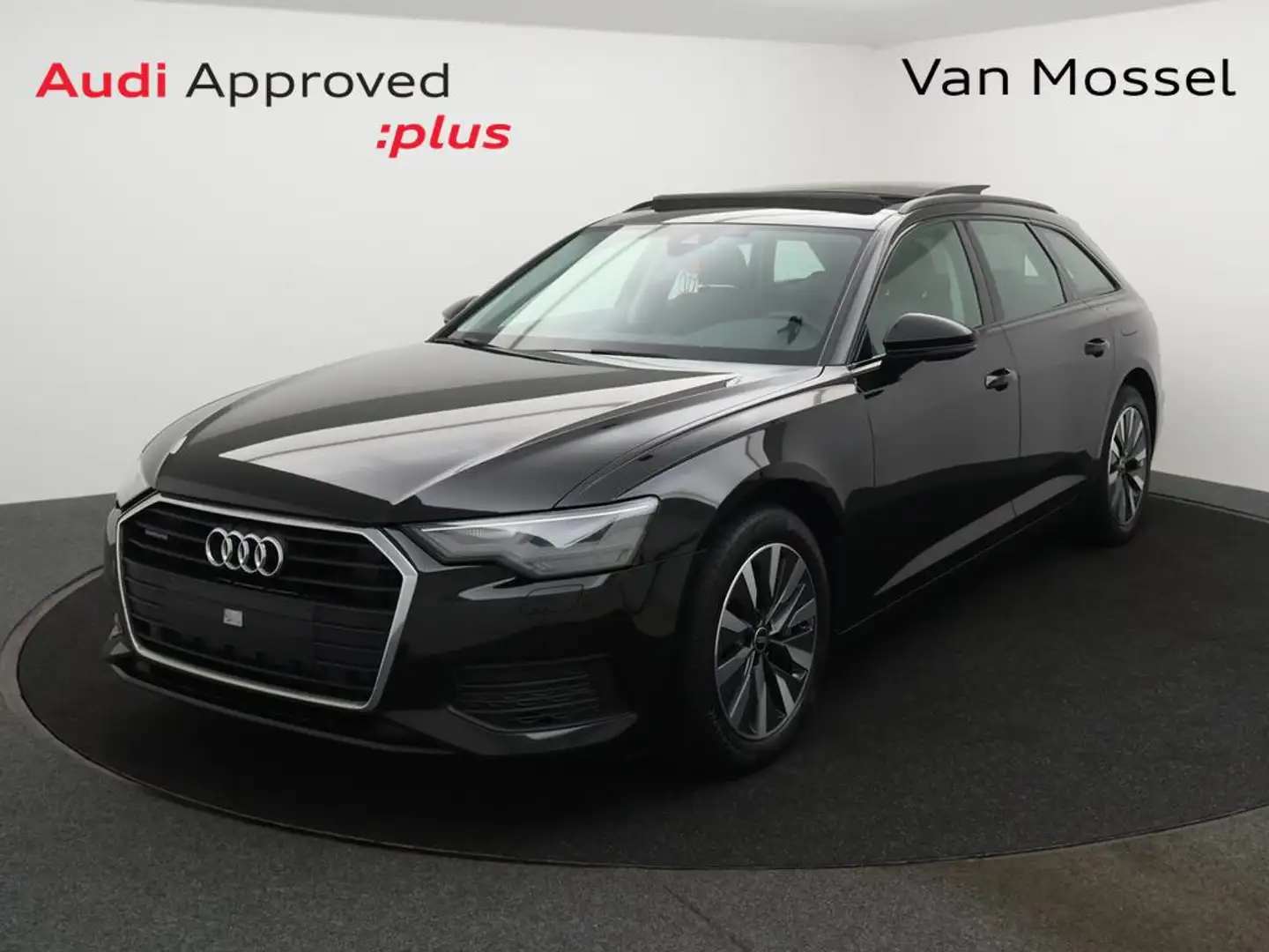 Audi A6 Avant PHEV Audi A6 Avant 50TFSIe QUATTRO 299PK *AUTOMAAT*PANO DAK*LEDER*CAMERA*APP CONNECT*NAVI*BLTH*CRUISE*PDC*DIGITAL D Schwarz - 1