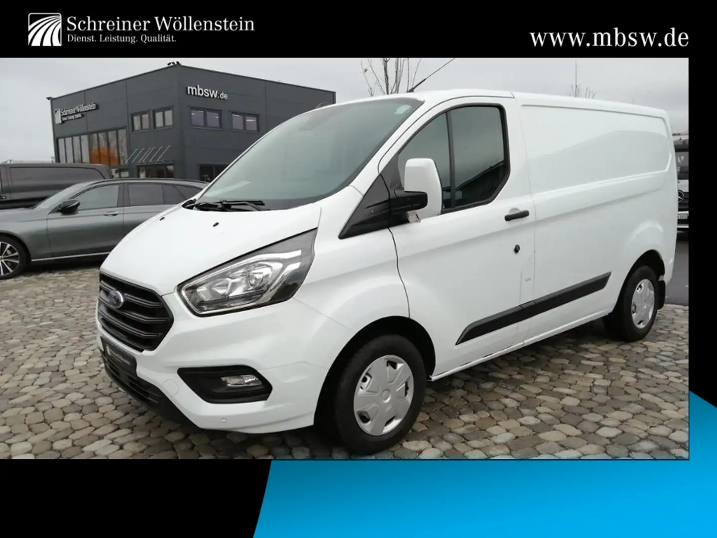 Ford Transit Custom 2.0 TDCi 300 L1 Trend Klima*Navi Weiß - 1