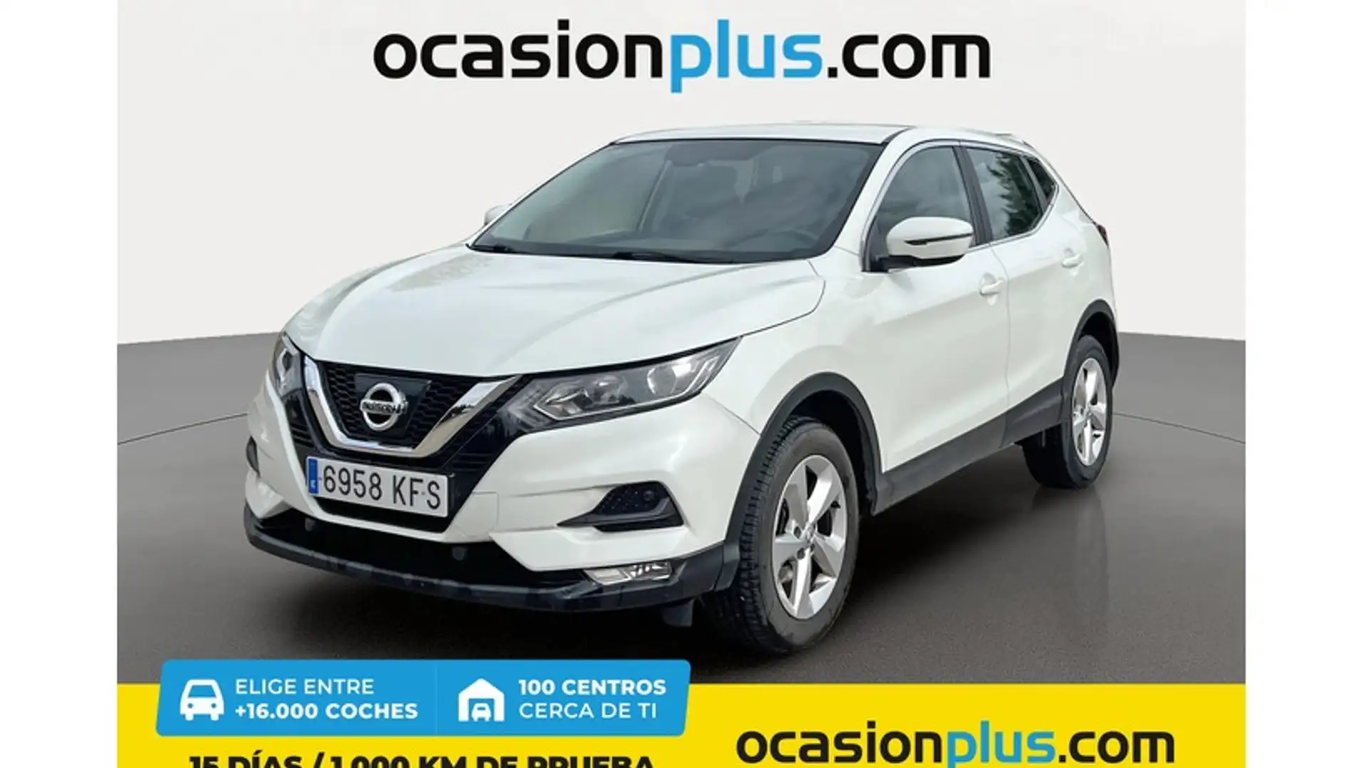 Nissan Qashqai 1.6dCi Acenta 4x2 Weiß - 1
