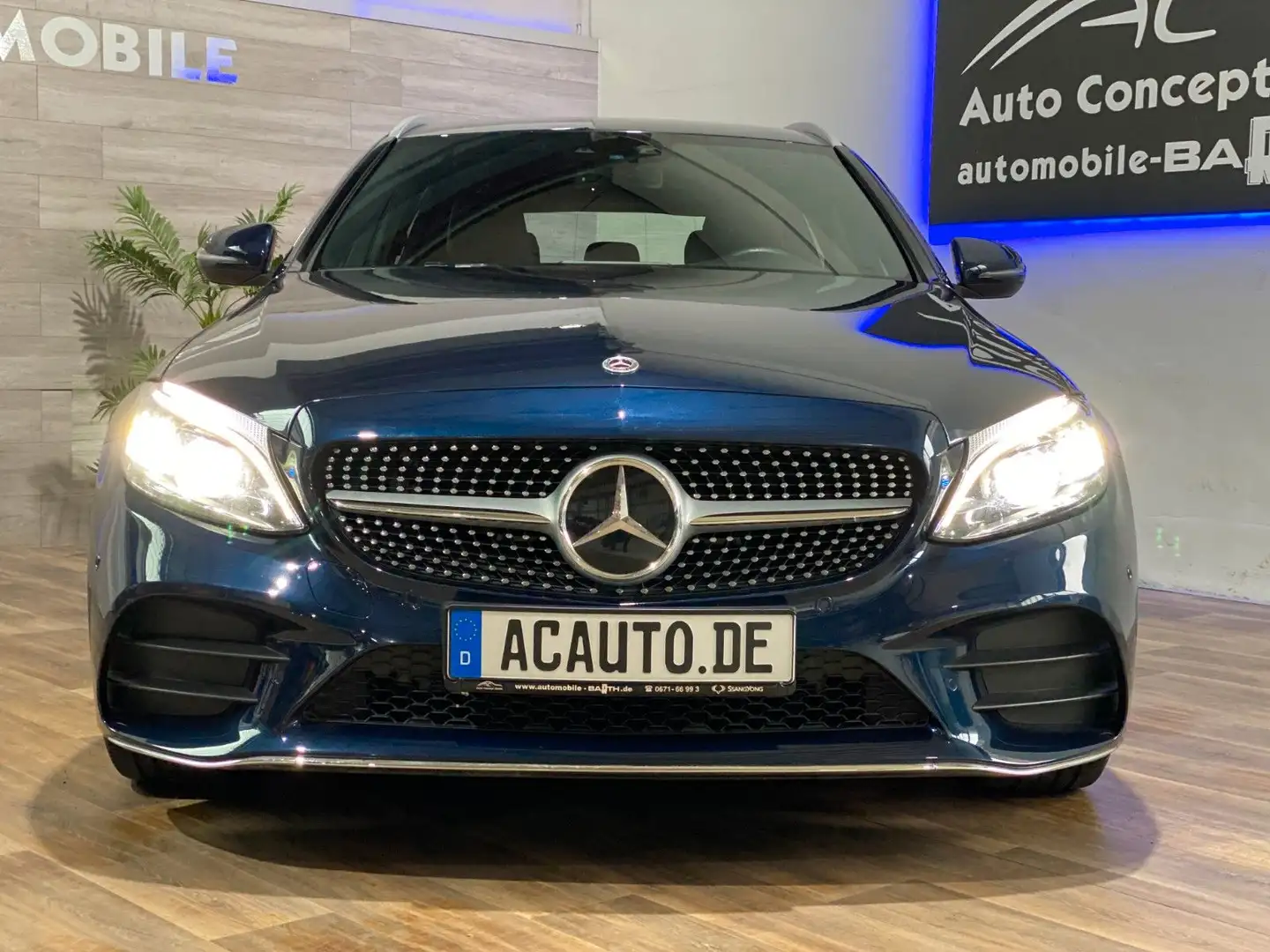 Mercedes-Benz C 300 e T +AMG Line+Ambilight+Burmester+LED+RFK Azul - 1