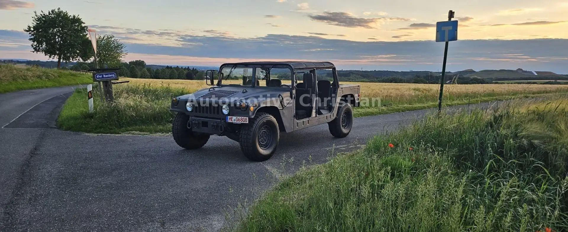 HUMMER H1 6,5l 4-Gang Splitterschutztüren/LKW-Zul. 3,5t Grau - 1