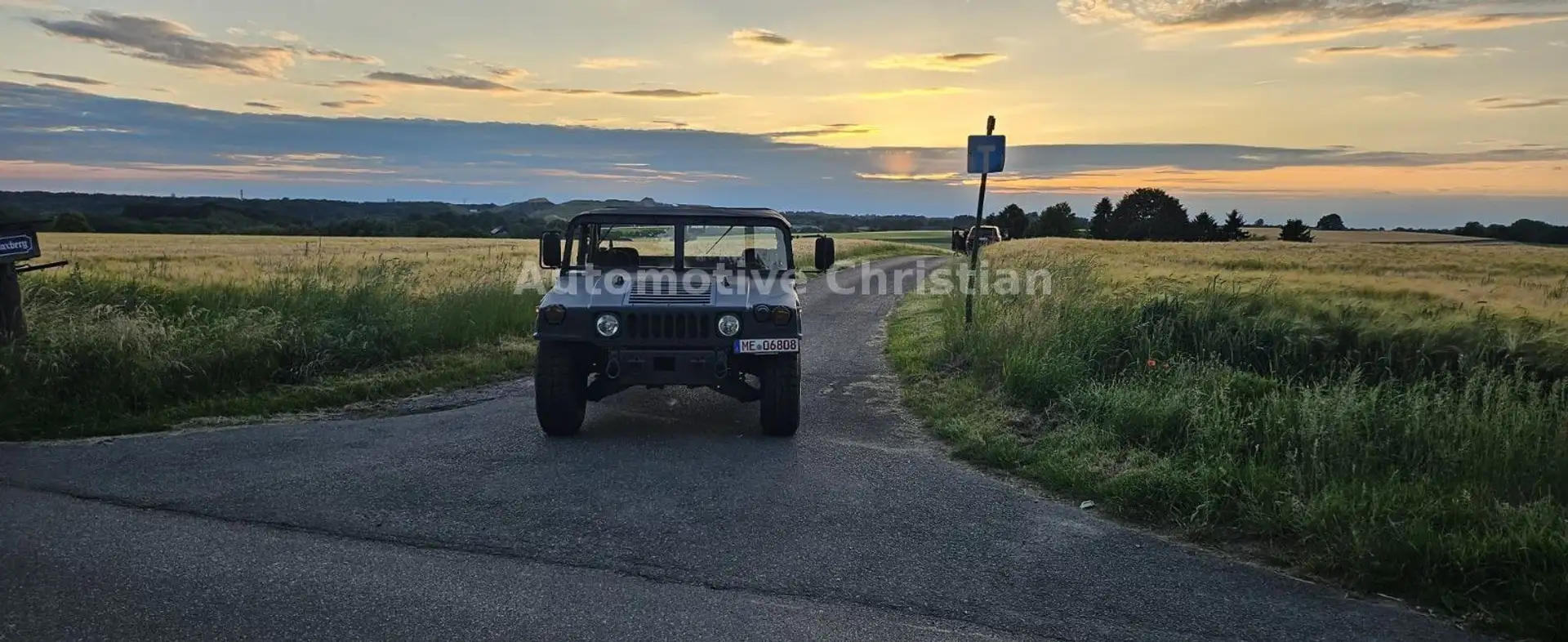 HUMMER H1 6,5l 4-Gang Splitterschutztüren/LKW-Zul. 3,5t Grau - 2