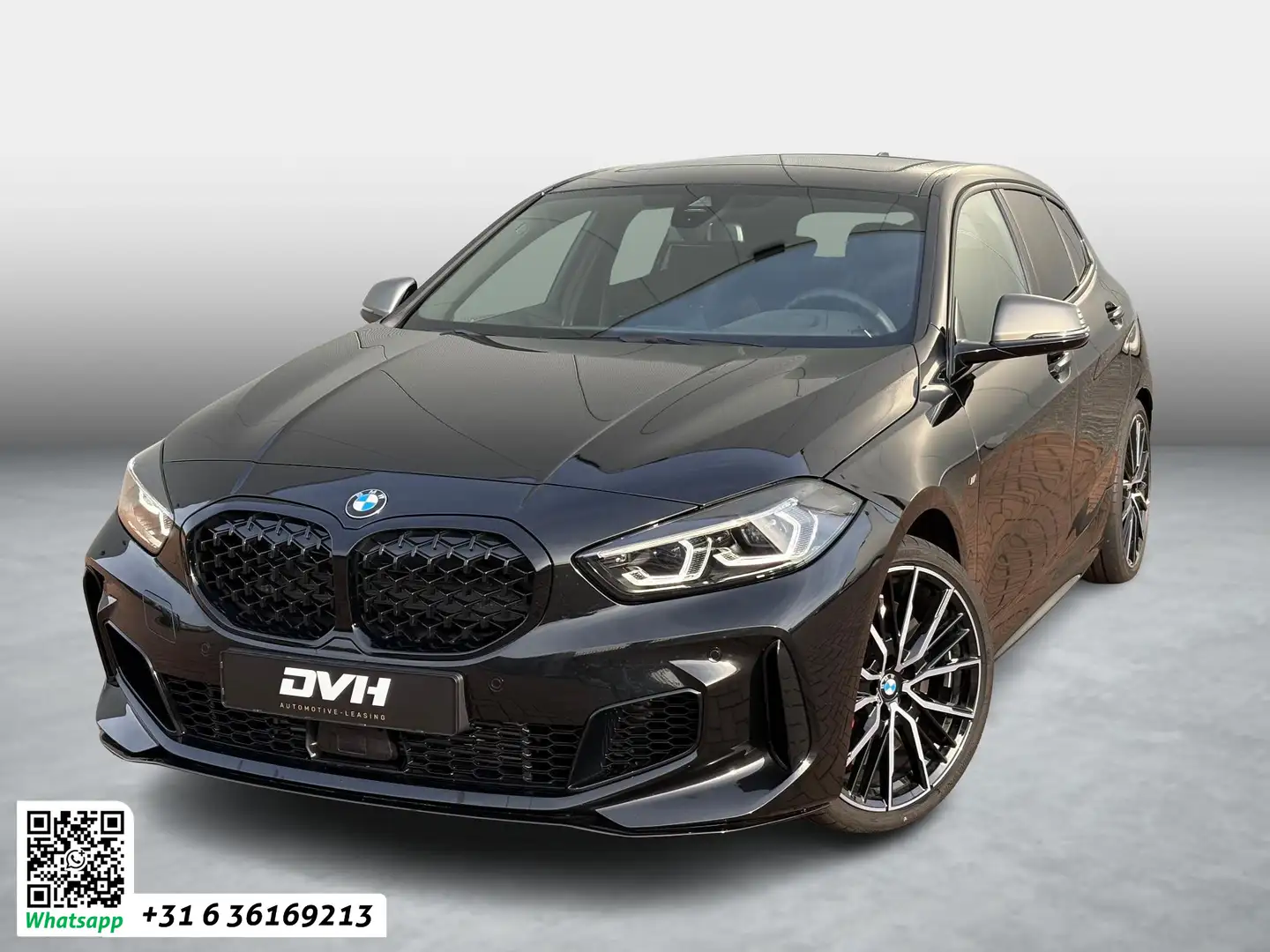 BMW 135 1-serie M135i xDrive Zwart - 1