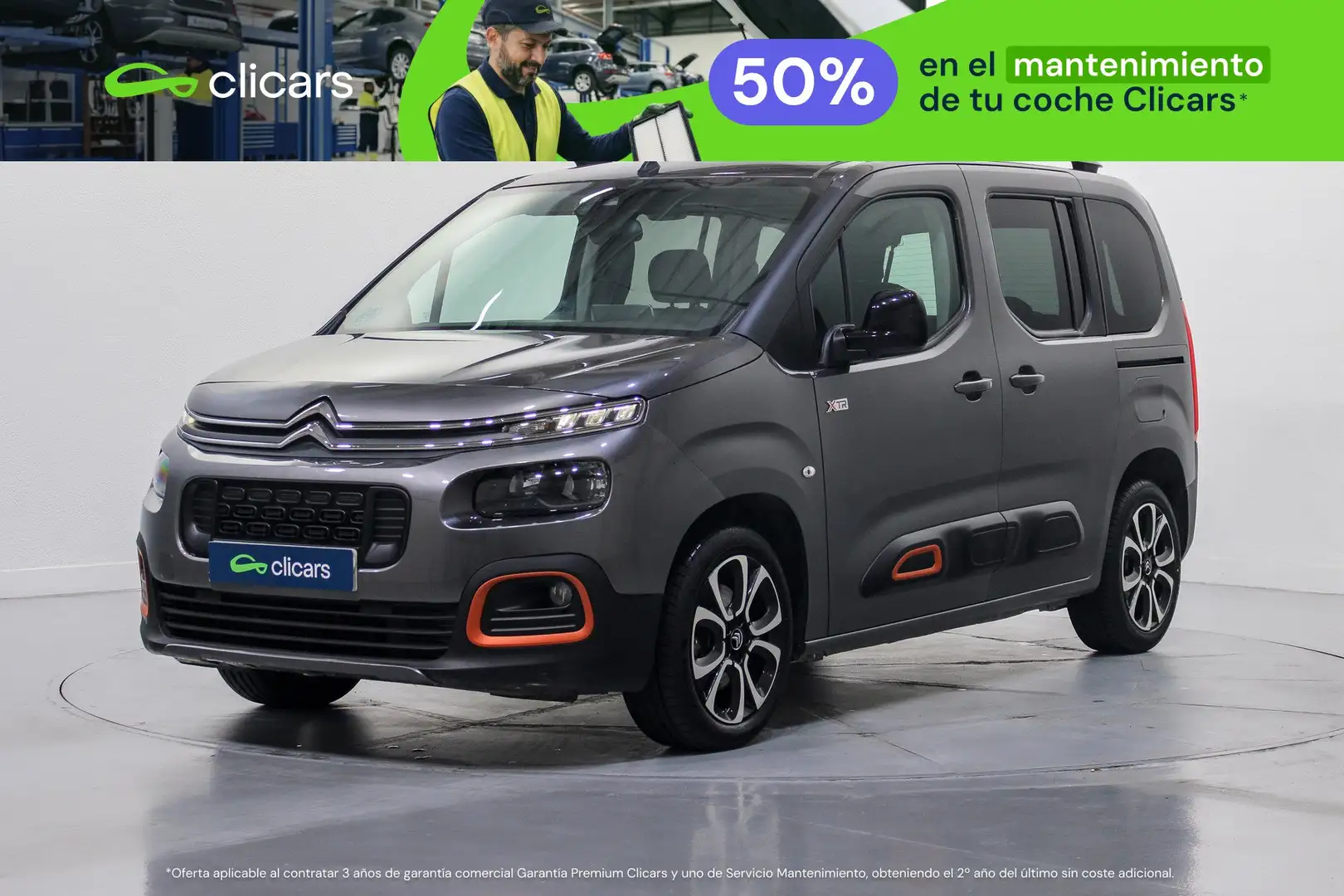 Citroen Berlingo BlueHDi S&S Talla M Shine 130 Gris - 1