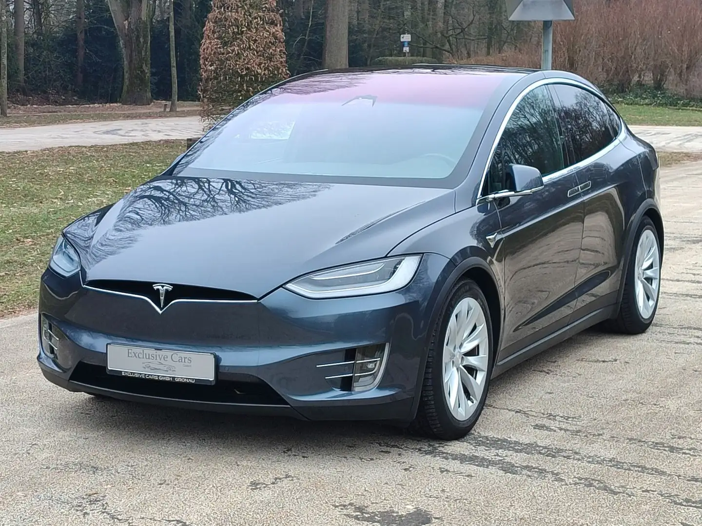 Tesla Model X MODEL X LR RAVEN | CCS | KALTWETTER | 6 SEATS | Gris - 2