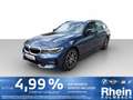 BMW 330 e Touring Sport Line Navi Laser HUD GSD Hifi Bleu - thumbnail 1