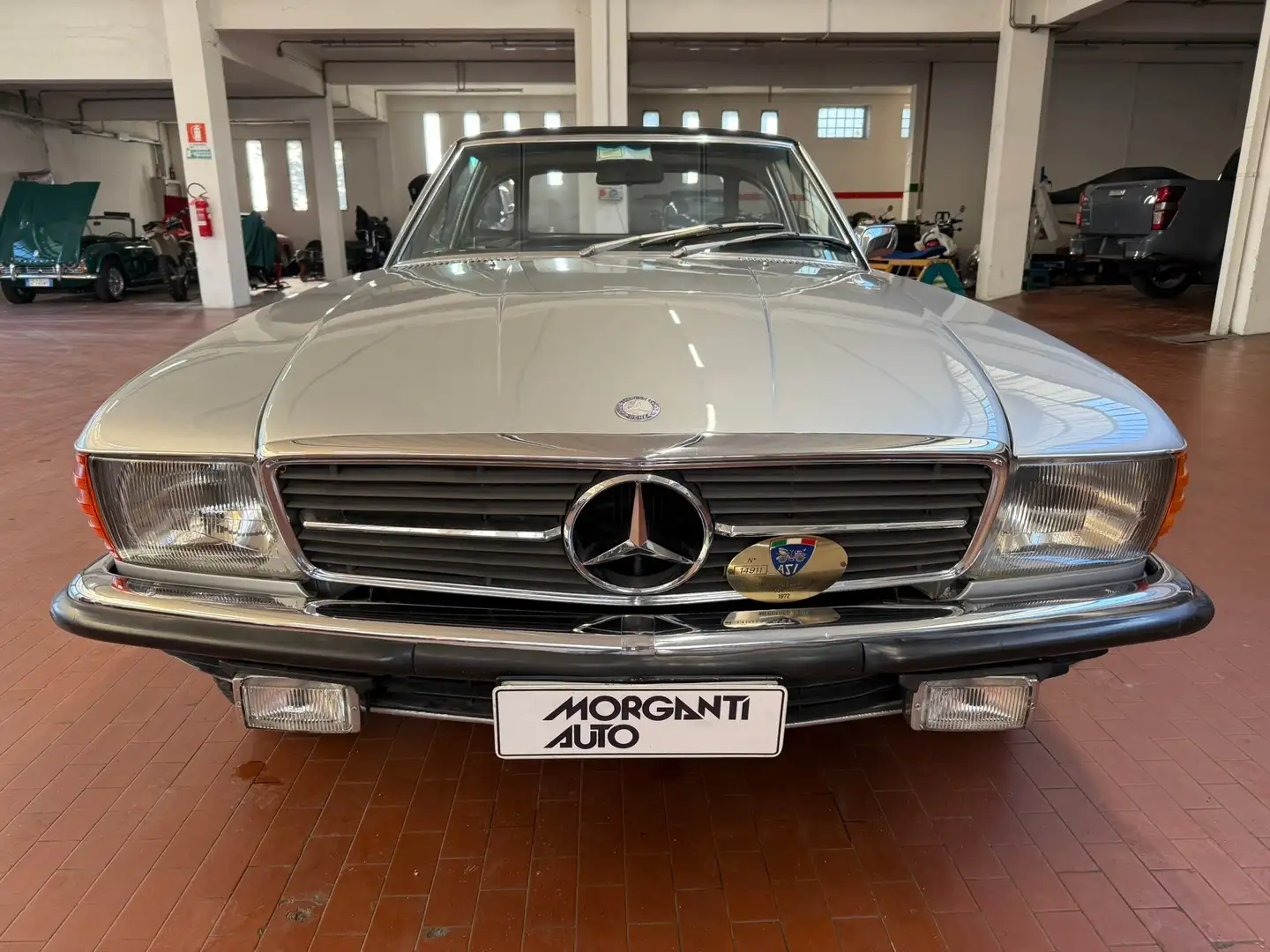 Mercedes-Benz SL 350 Targa ORO - FIVA Identity Card OTTIME CONDIZIONI Plateado - 2