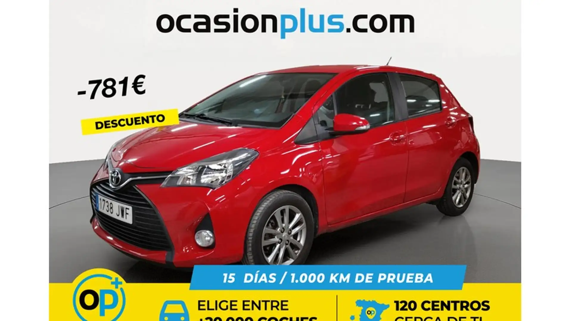 Toyota Yaris 1.0 City Rouge - 1