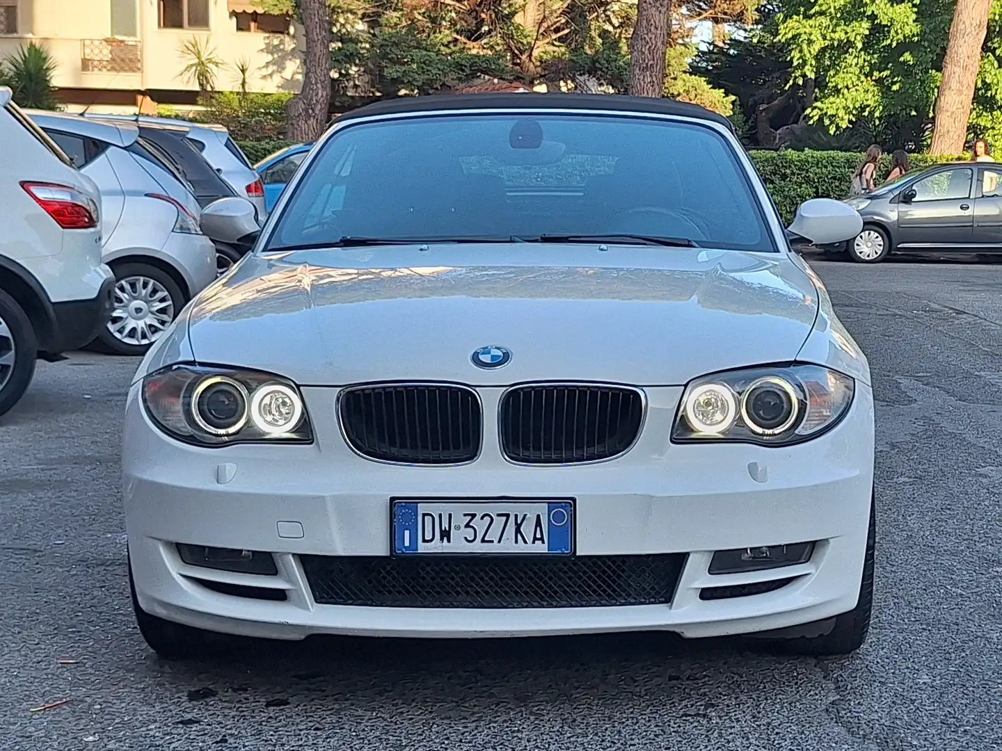 BMW 118 Serie 1 E88 Cabrio 118d Cabrio 2.0 Futura 143cv Bianco - 1