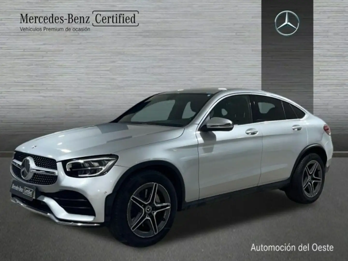 Mercedes-Benz GLC 220 d 4matic amg line (euro 6d) Plateado - 1