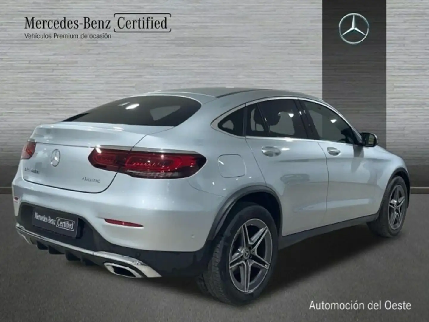 Mercedes-Benz GLC 220 d 4matic amg line (euro 6d) Plateado - 2