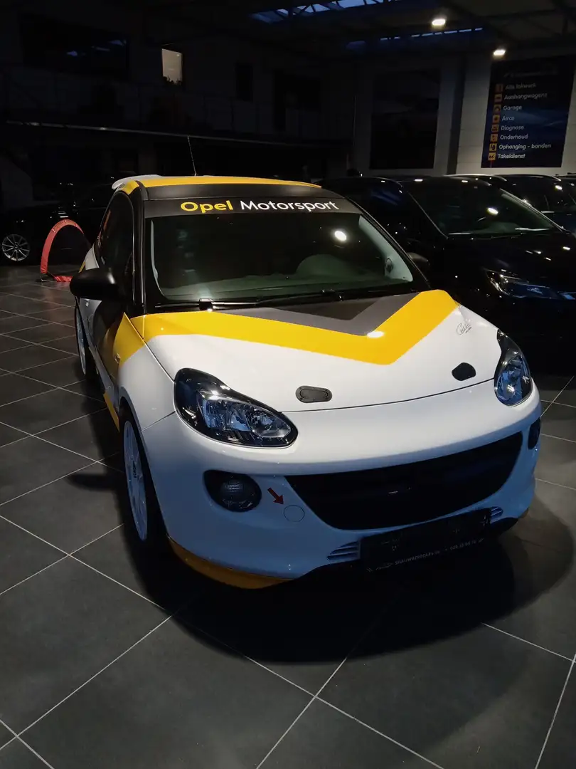 Opel Adam 1.4 Turbo S Wit - 1