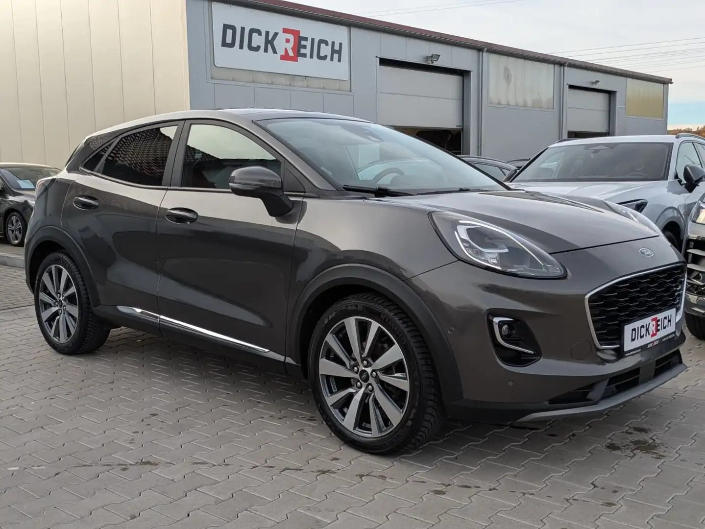Ford Puma Titanium X PANO*ACC*LED*B&O*KAM*NAVI*APP Gris - 1