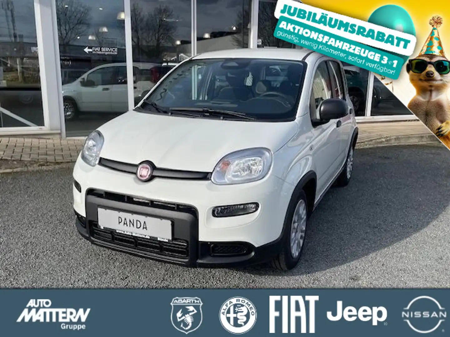 Fiat Panda 1.0 Mild Hybrid Weiß - 1