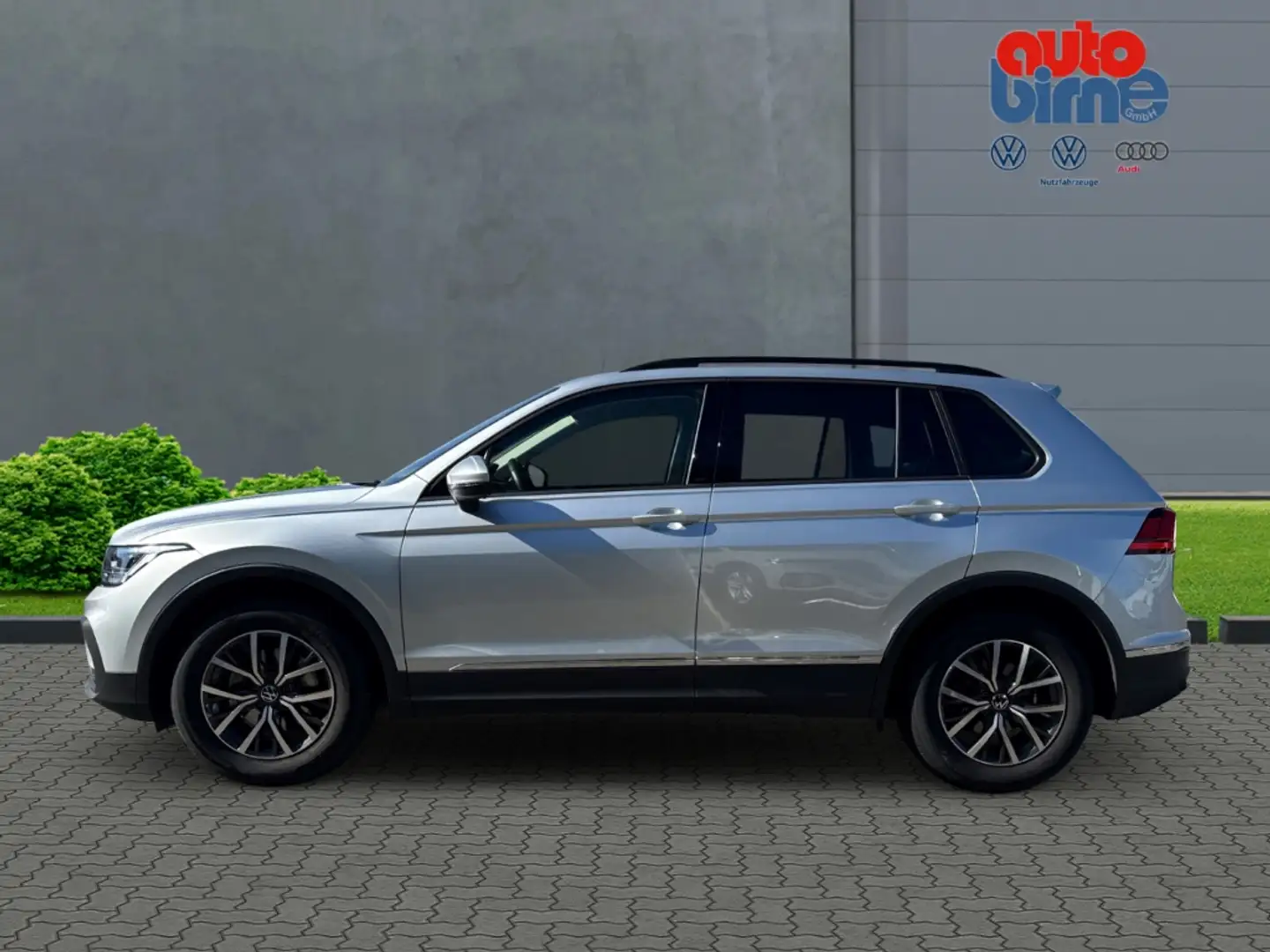 Volkswagen Tiguan 2.0 TDI Life Navi LED ACC Apple CarPlay Android Au Silber - 2