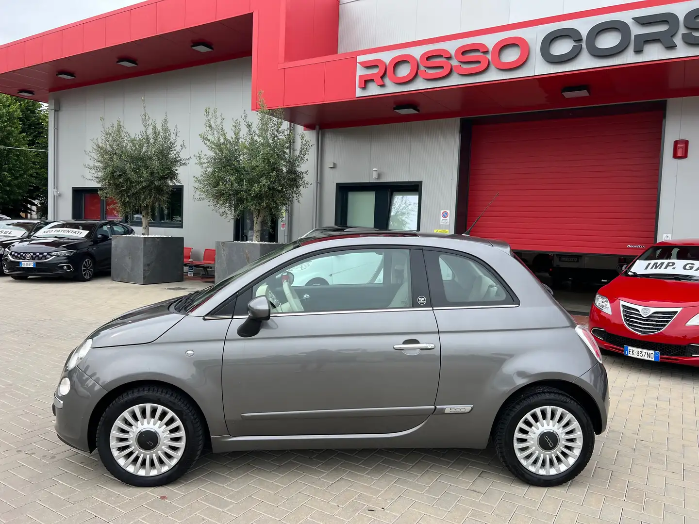 Fiat 500 1.3 MJET 75CV LOUNGE UNIPRO NEOPAT Gris - 2