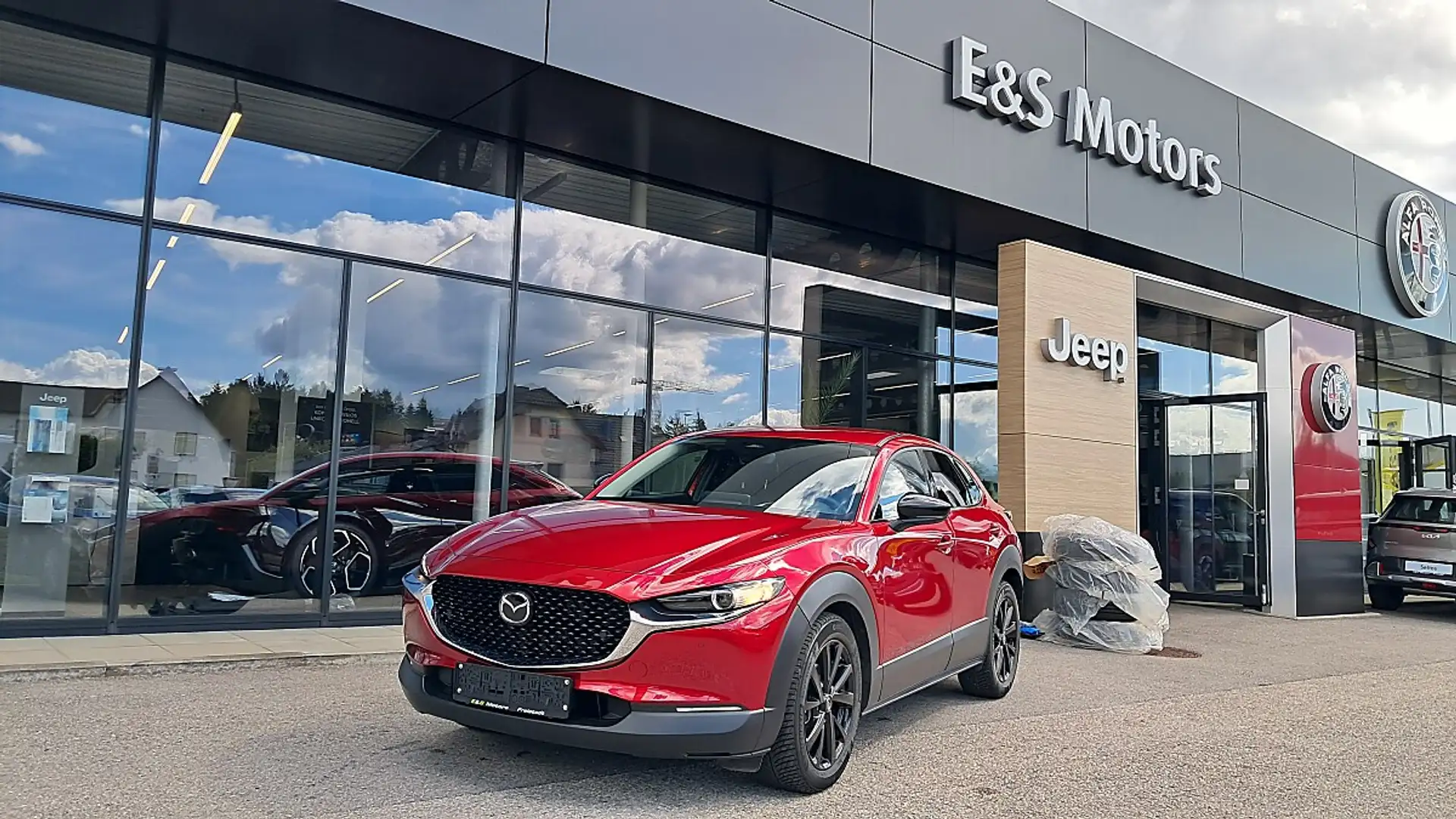Mazda CX-30 e-Skyactive G140 Homura Aut. Rot - 1
