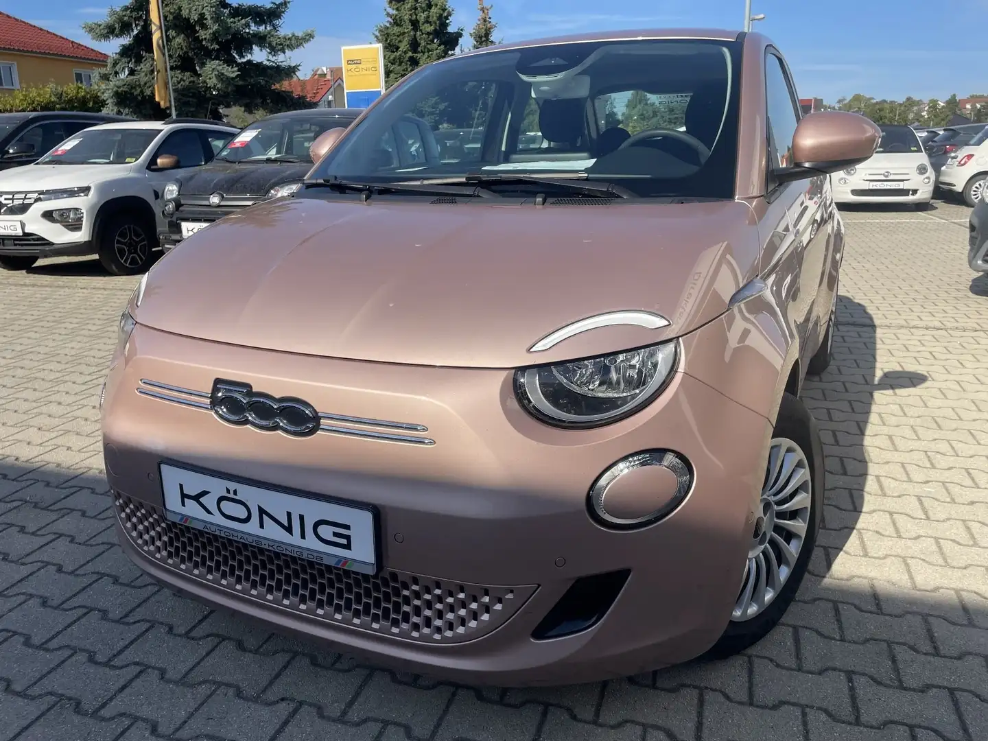 Fiat 500e Neuer 500 320km Reichweite Gold - 1