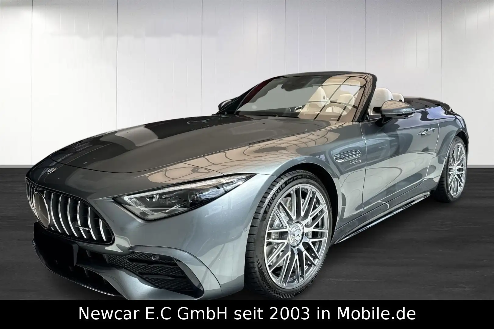 Mercedes-Benz SL 43 AMG Cabrio*Burme*AIRSCARF*GUARD360* Grigio - 1