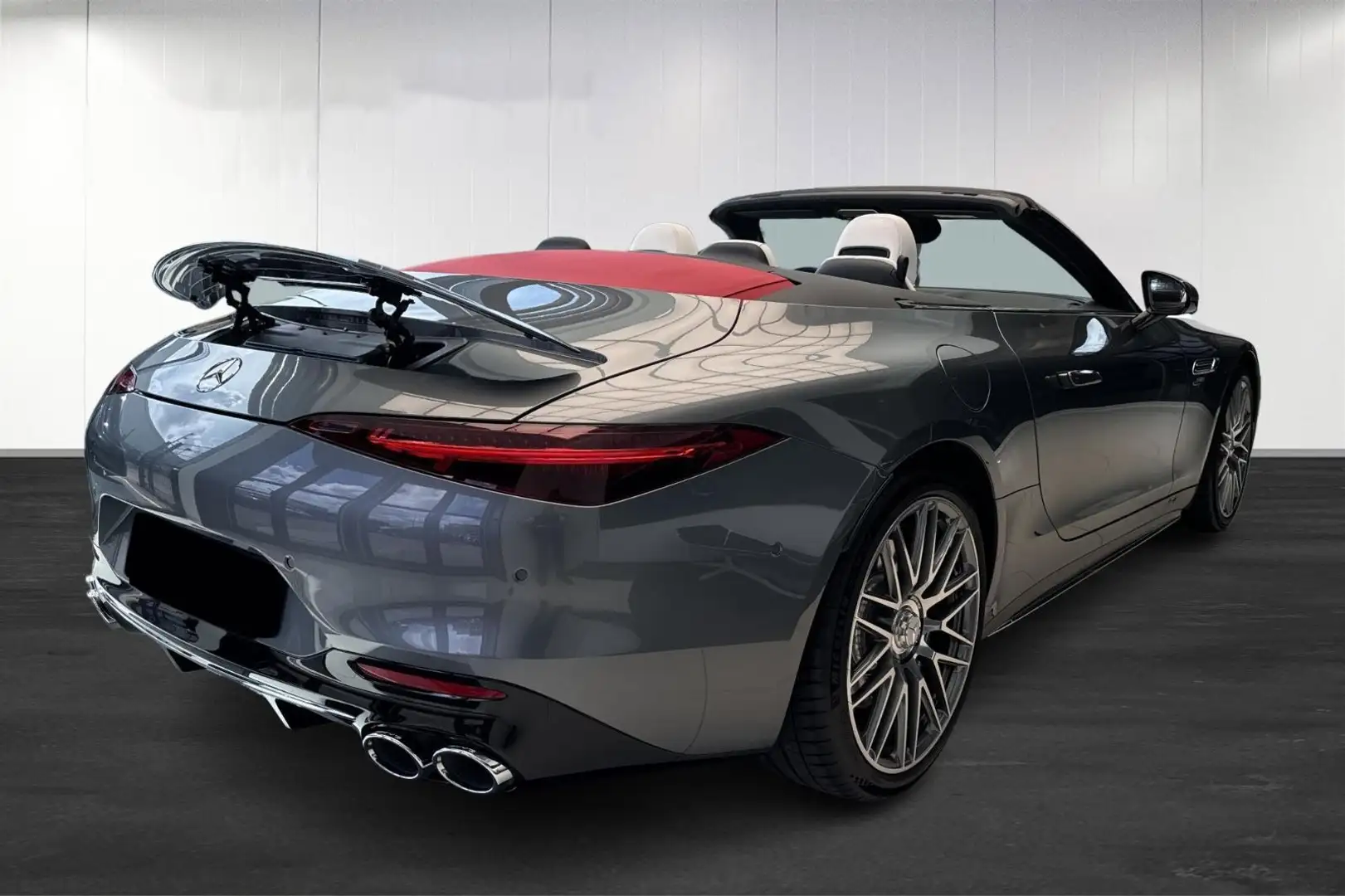 Mercedes-Benz SL 43 AMG Cabrio*Burme*AIRSCARF*GUARD360* Grigio - 2