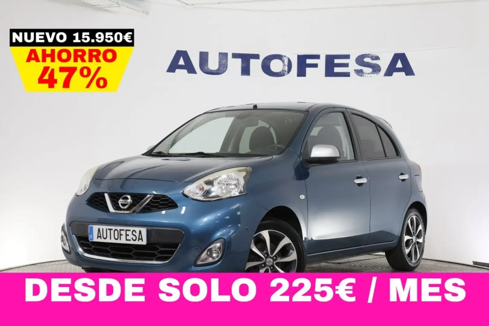 Nissan Micra 1.2 80cv N CONNECTA 5P # NAVY, PARKTRONIC - 1