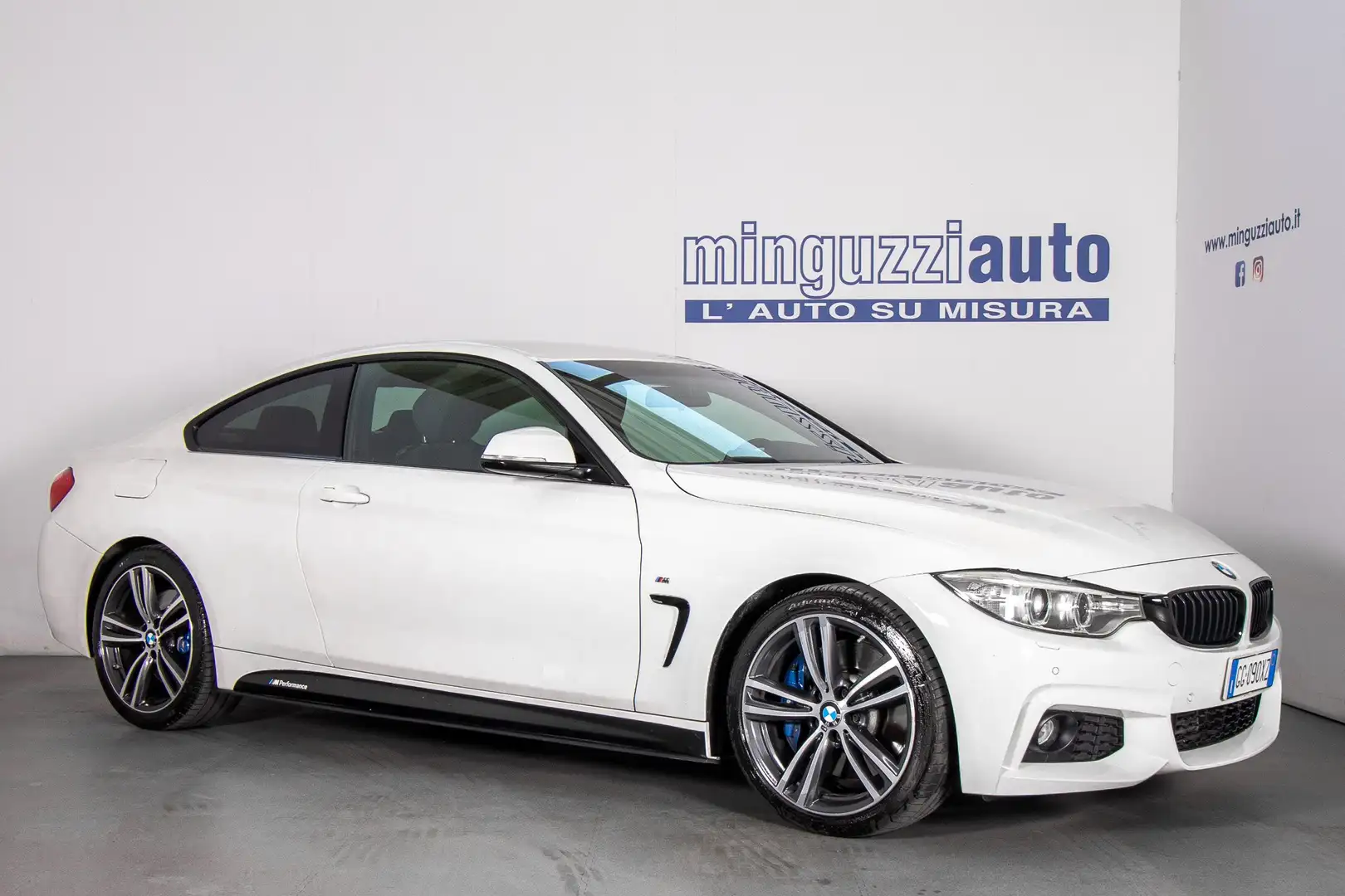 BMW 430 d Coupe M sport 258 cv Weiß - 1